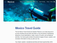 Tablet Screenshot of go-mexico.com